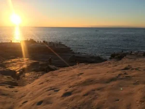 和歌山県の夕陽百選に選ばれた夕陽