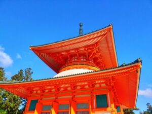 高野山壇上伽藍の根本大塔